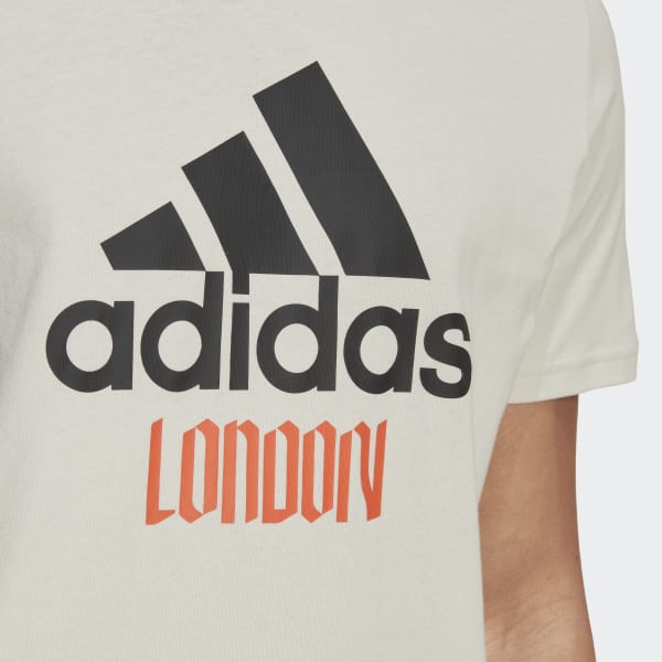 Beige London Graphic T-shirt L6787