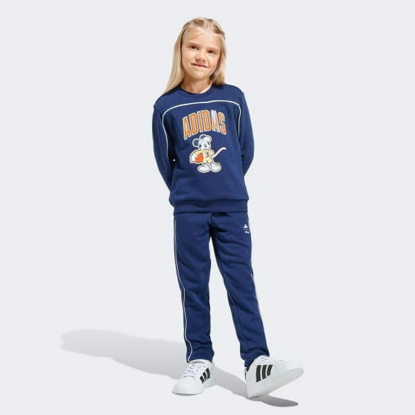 Mavi ADIDAS DISNEY MICKEY MOUSE JOGGER EŞOFMAN TAKIMI
