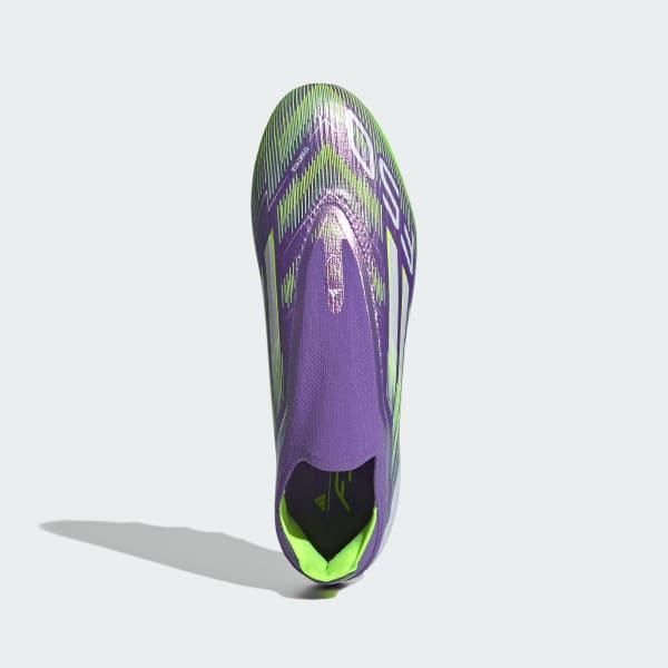Purple F50 Elite Laceless Artificial Grass Cleats