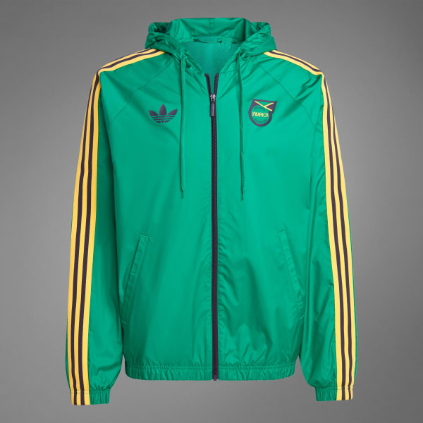 Corta vento adidas verde shop