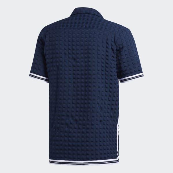 Adidas Banyan Warm Up Shirt Blue Adidas Us