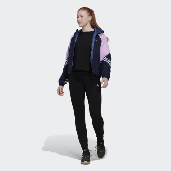 Niebieski Back to Sport Hooded Jacket TW373