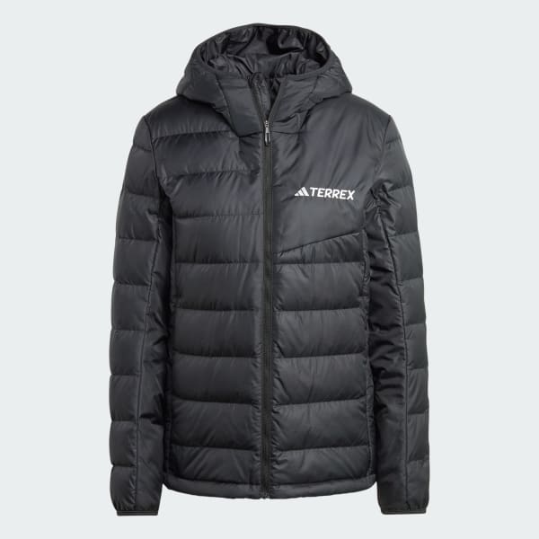 Negro Chaqueta con Capucha Terrex Multi Light Down