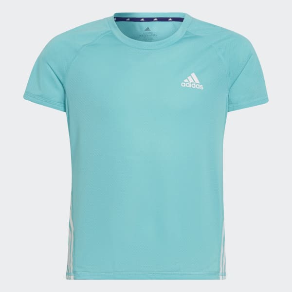 Turquoise T-shirt AEROREADY Training 3-Stripes VE404