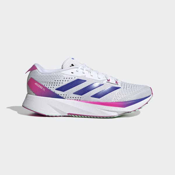 blanc CHAUSSURE DE RUNNING ADIDAS ADIZERO SL
