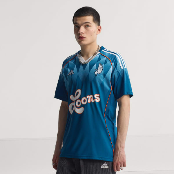 adidas Minnesota United FC 2025 Archive Jersey - Blue | Free