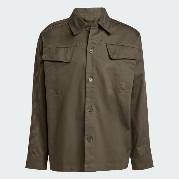 Green Premium Essentials Workwear Overshirt