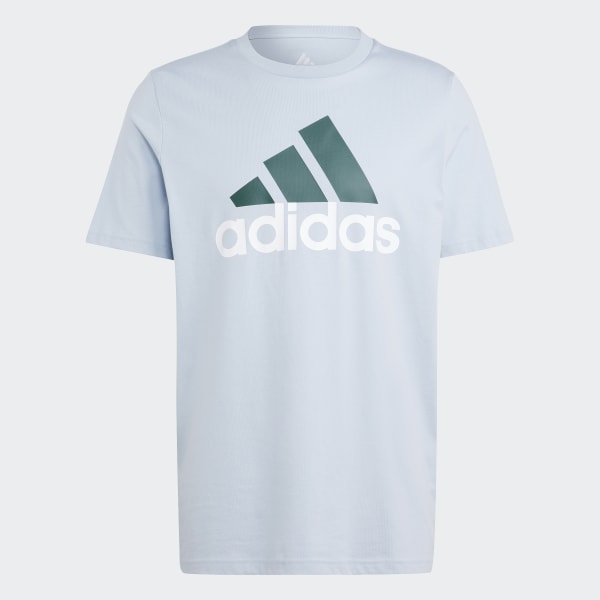 Azul Camiseta Essentials Logo Grande Tejido Jersey