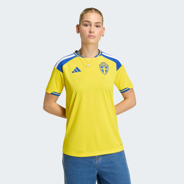 Geel Zweden 26 Thuisshirt