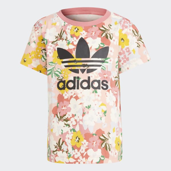 Playeras cheap adidas flores