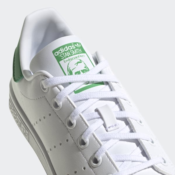 White and online green stan smith