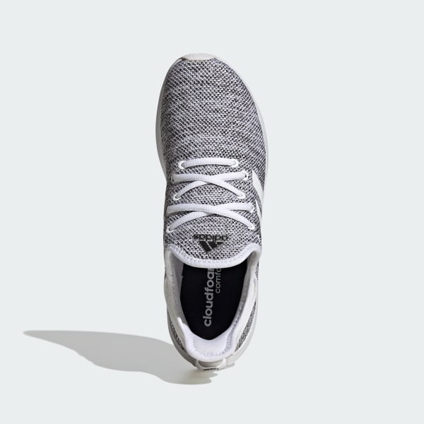 adidas Women s Lifestyle Cloudfoam Pure Sneakers White Free Shipping with adiClub adidas US