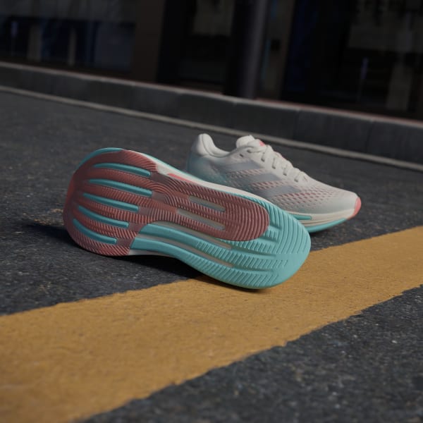 White Supernova Prima Running Shoes