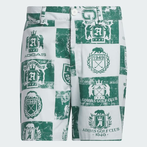 Green Go-To Printed Shorts