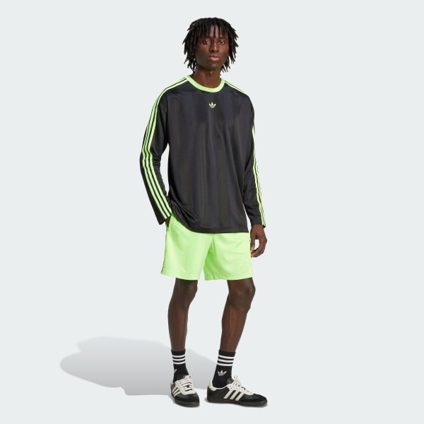 Sort adidas Adicolor Jacquard langærmet trøje