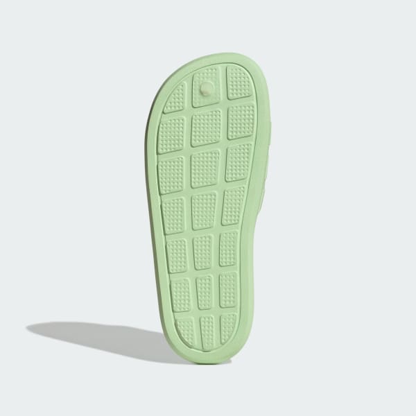 Green Adilette Flow Slides