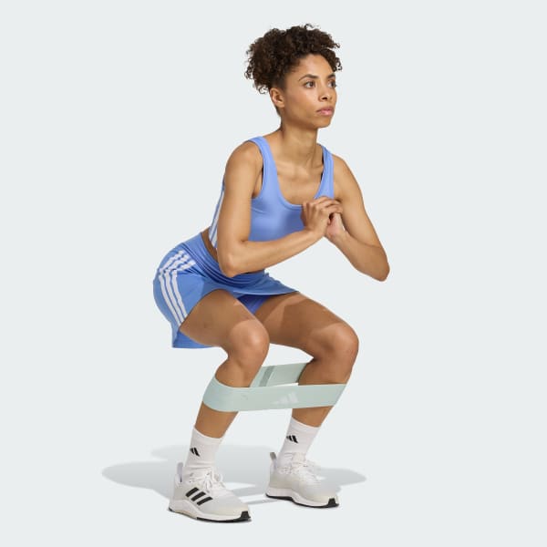 Blue Train Essentials 3-Stripes Crop Tank Top