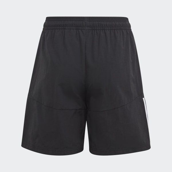 Schwarz Tiro 23 Competition Downtime Shorts