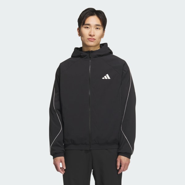 Black 스타디움 윈터 우븐 재킷