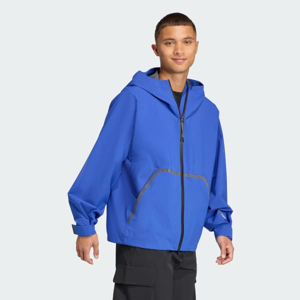 Blauw MYSHELTER CLIMAPROOF Regenjack