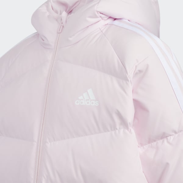Pink 3S 롱 렝스 다운 재킷