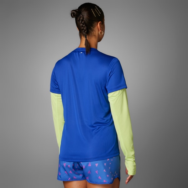 Azul Playera Run It