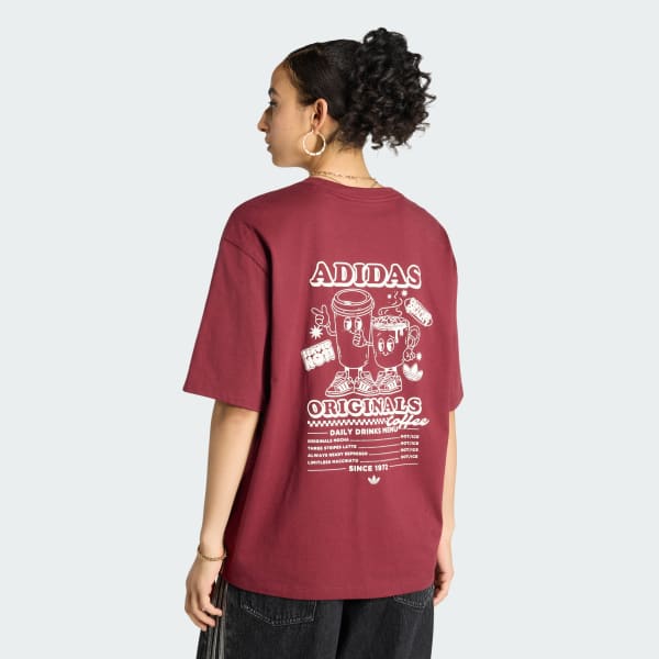 Bordeaux T-SHIRT GRAPHIQUE OS COFFEE