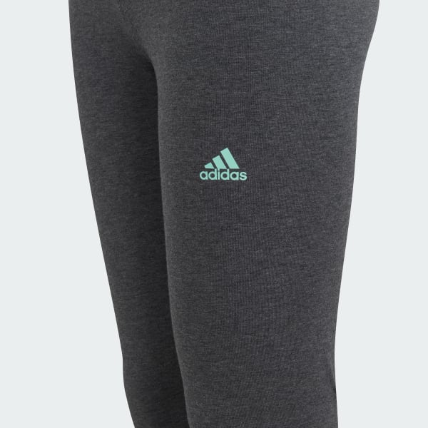 Γκρι Essentials Linear Logo Cotton Tights