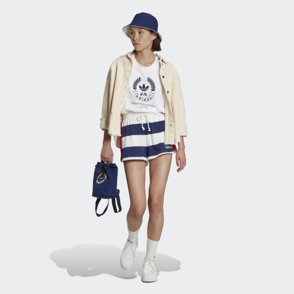 Wit Sweater met Crest Graphic ZL405