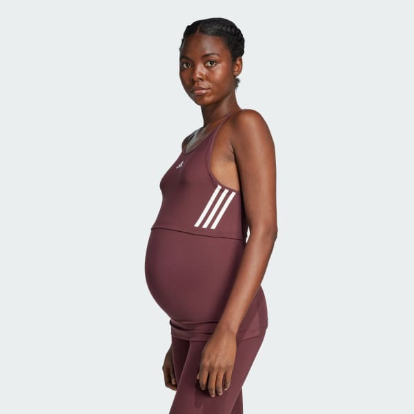 Burgundy Maternity tanktop
