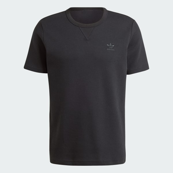 Negro Polo Essentials Trifolio Waffle