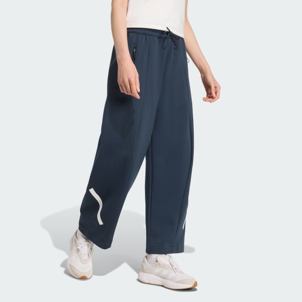 Blue adidas Z.N.E. Open-Hem 팬츠