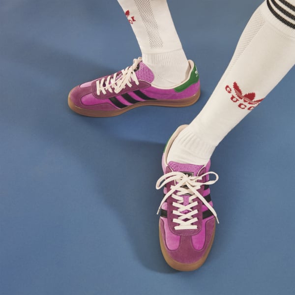 Rosa adidas x Gucci Men’s Gazelle Schuh LYX89