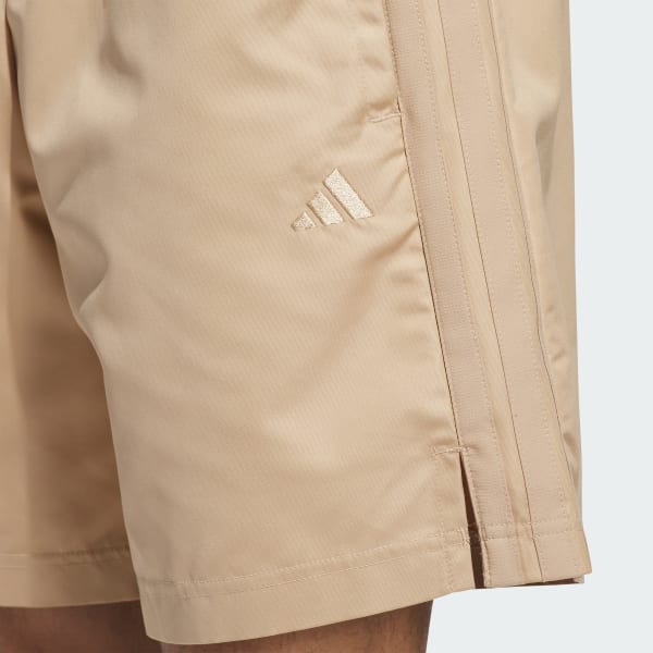 adidas Summer Prep Essentials Dobby Shorts - Brown | Free