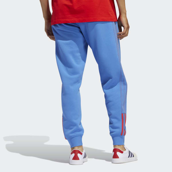 adidas Fleece SST Track Pants - Blue | Men's Lifestyle | adidas US