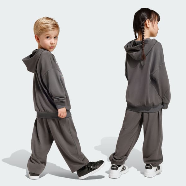 Plomo Conjunto de Pantalón Jogger Tiro_nster