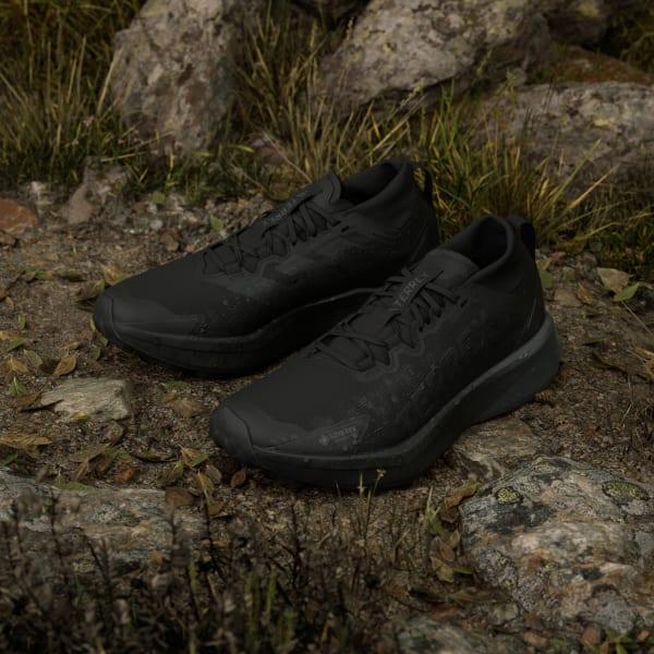 adidas Terrex Agravic GTX Trail Running Sneakers - Black | Free