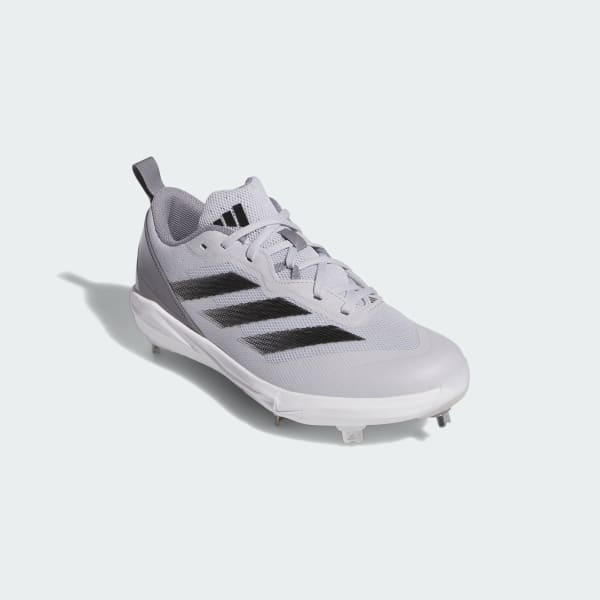 Grey Adizero Instinct Cleats