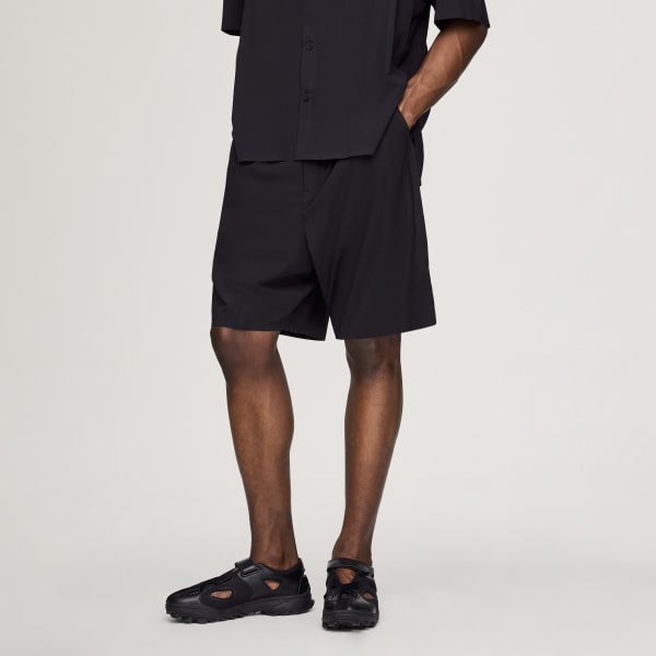 Siyah Y-3 ULTRALIGHT DOKUMA ŞORT