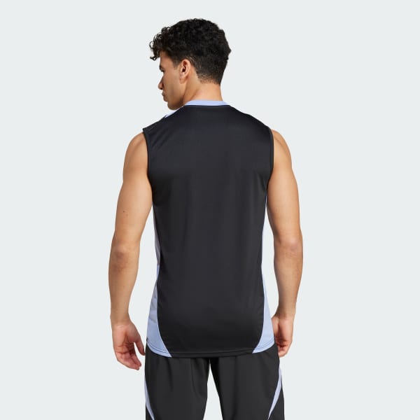 Nero T-shirt da rugby AEROREADY Sleeveless All Blacks