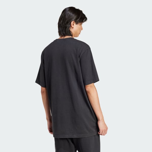 Zwart Adicolor Outline Trefoil T-shirt