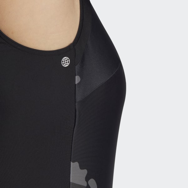 adidas Thebe Magugu Swimsuit (Plus Size) - Grey | Women's Swim | adidas US