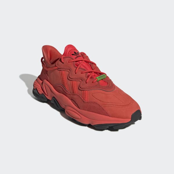 ozweego tr shoes red