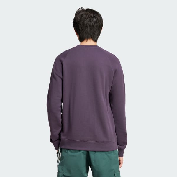 Viola Felpa adicolor Classics Trefoil Crewneck