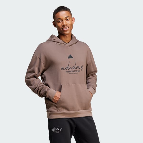 Brown Brand Love French Terry Hoodie