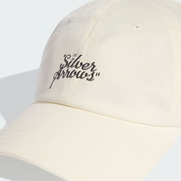 White MERCEDES - AMG PETRONAS FORMULA 1 TEAM SILVER ARROWS COTTON CAP