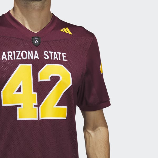 Arizona State Sun Devils No42 Pat Tillman New Grey Stitched NCAA Basketball Jersey