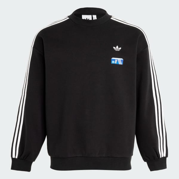 ブラック 東京 シューズボックス クルーネックスウェット