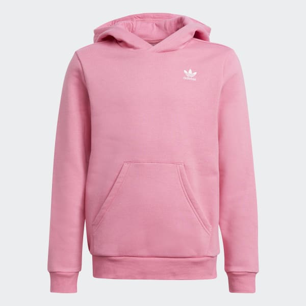 verfrommeld ergens bij betrokken zijn Scenario adidas Adicolor Hoodie - Pink | Kids' Lifestyle | adidas US