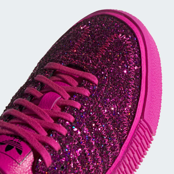 tenis rosa com glitter adidas